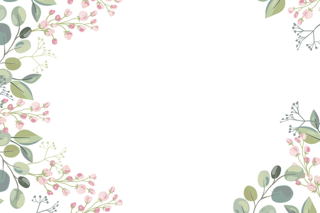 Flower Frame rectangle