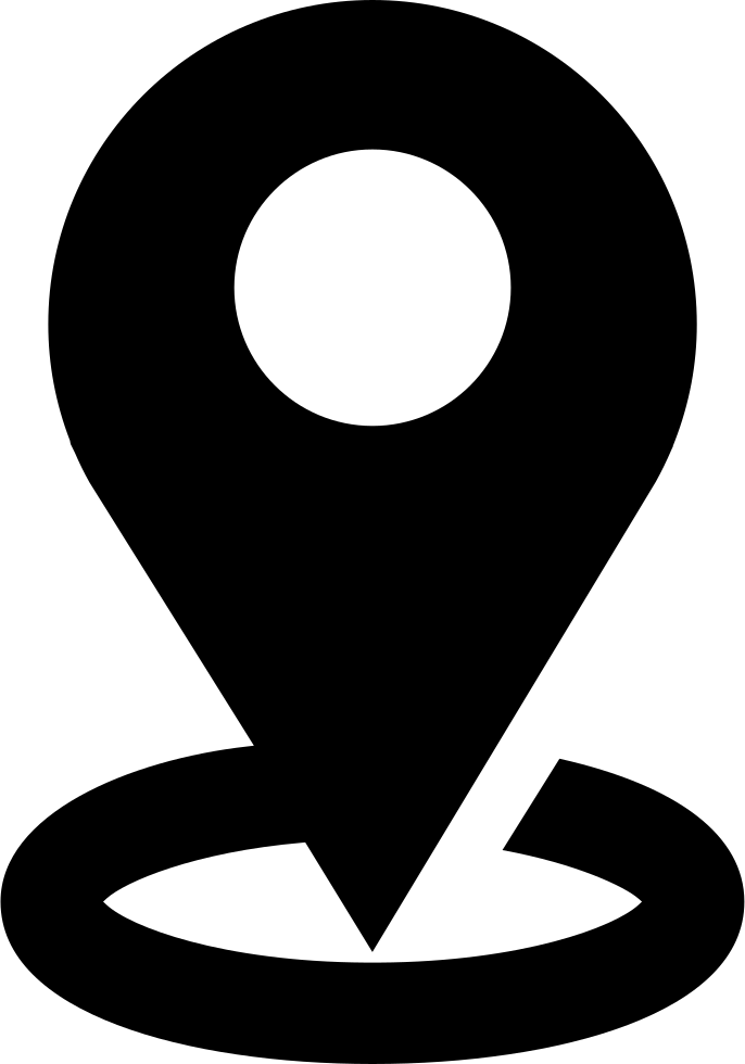 Location black icon