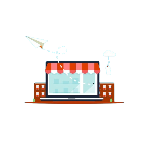 Digital Shop illustration