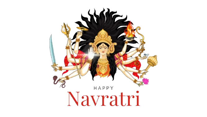 Happy Navratri Post Design